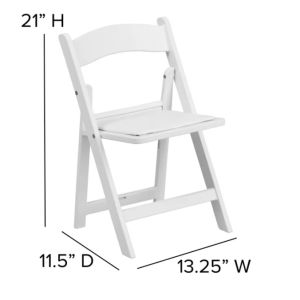 Kid's Padded Resin Chair