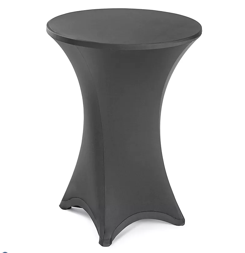 Cocktail Table with Black Spandex